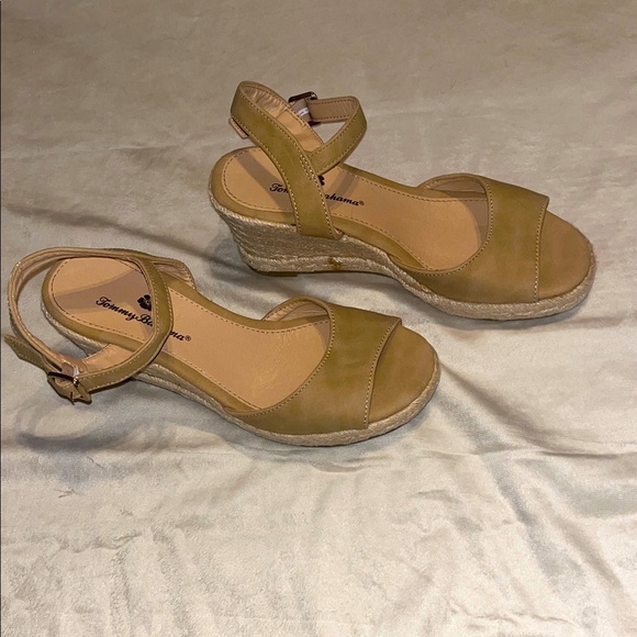 Tommy Bahama Shoes - Tommy Bahama Beige Wedge Sandals